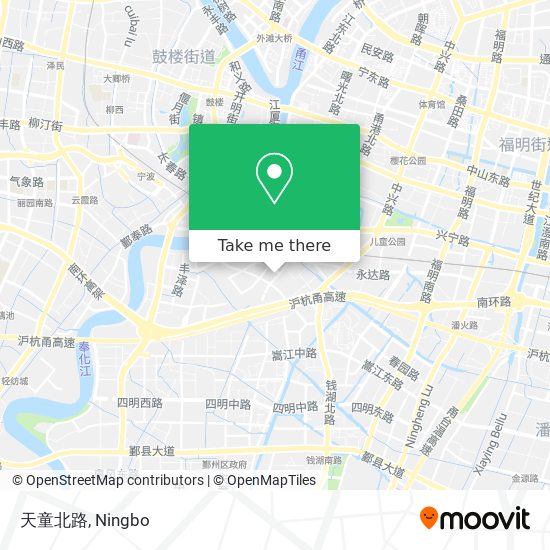 天童北路 map