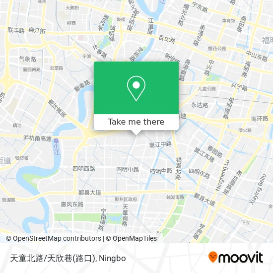 天童北路/天欣巷(路口) map