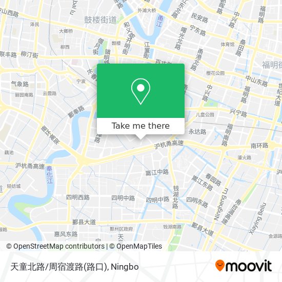 天童北路/周宿渡路(路口) map