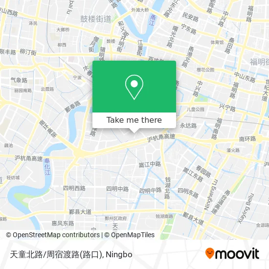 天童北路/周宿渡路(路口) map