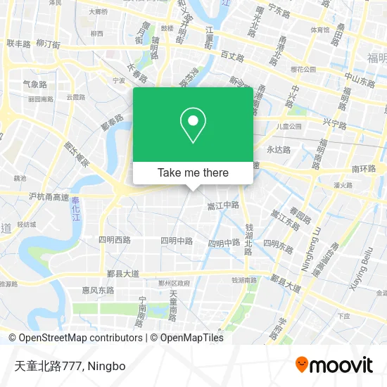 天童北路777 map