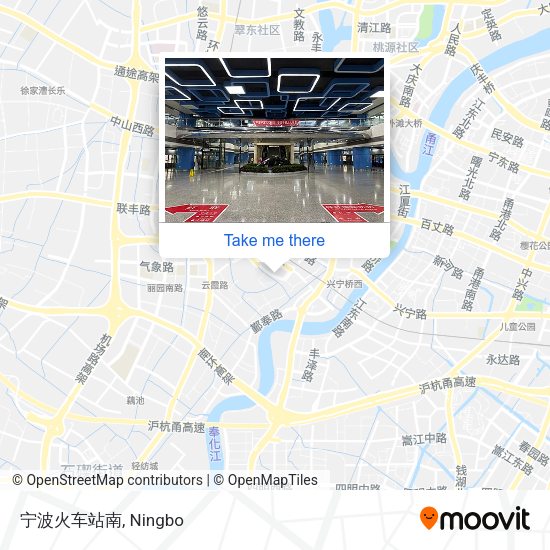 宁波火车站南 map