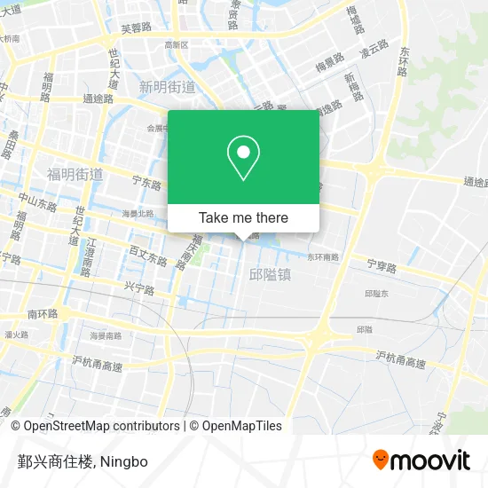 鄞兴商住楼 map