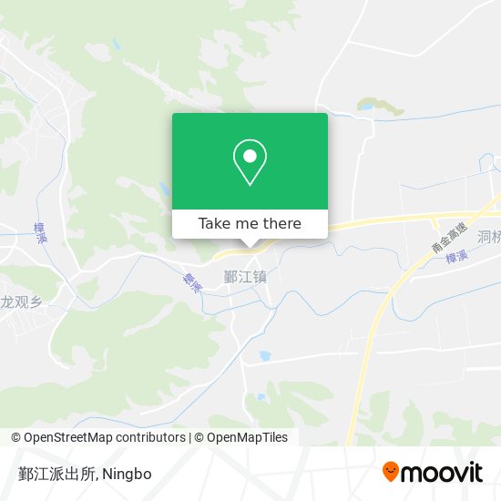 鄞江派出所 map