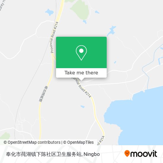 奉化市莼湖镇下陈社区卫生服务站 map