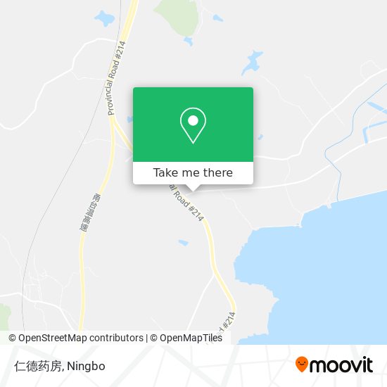 仁德药房 map