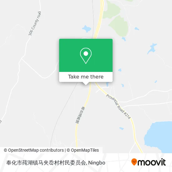奉化市莼湖镇马夹岙村村民委员会 map