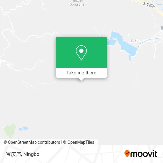 宝庆庙 map