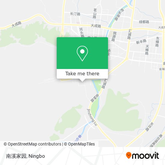 南溪家园 map