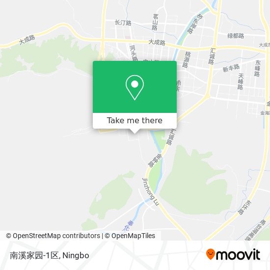 南溪家园-1区 map
