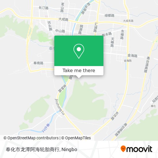 奉化市龙潭阿海轮胎商行 map