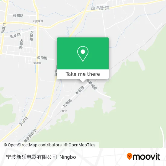 宁波新乐电器有限公司 map