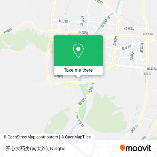 开心大药房(南大路) map