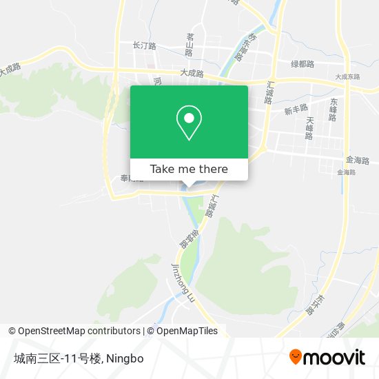 城南三区-11号楼 map