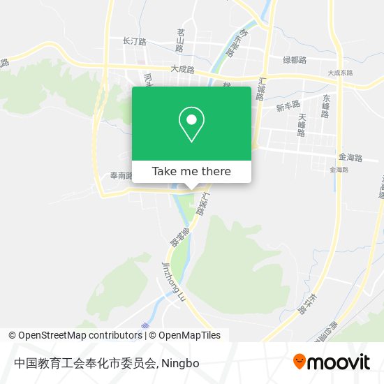 中国教育工会奉化市委员会 map
