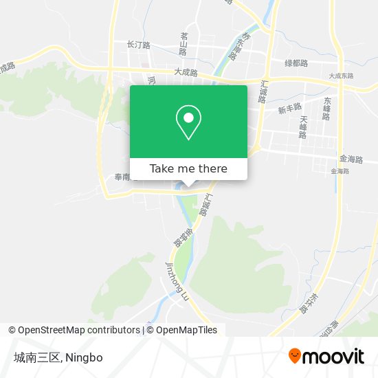 城南三区 map