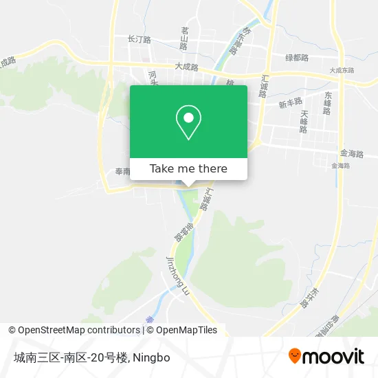 城南三区-南区-20号楼 map