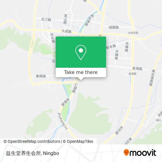 益生堂养生会所 map