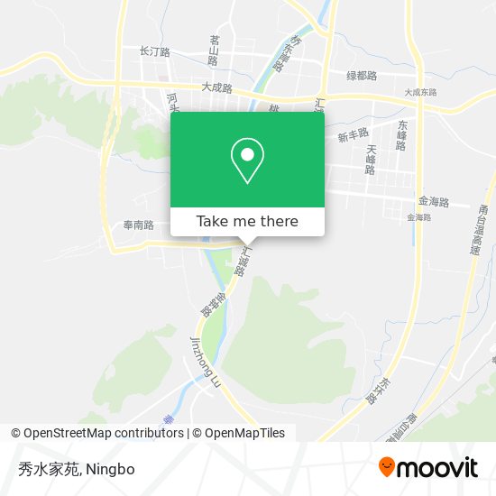 秀水家苑 map
