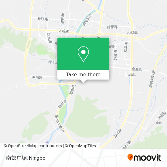 南郊广场 map