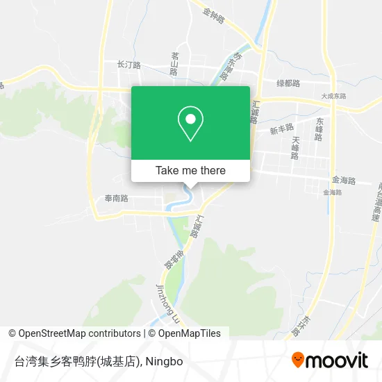 台湾集乡客鸭脖(城基店) map