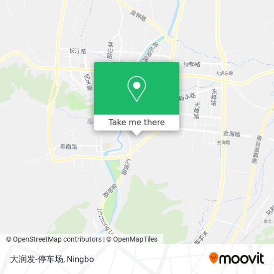 大润发-停车场 map