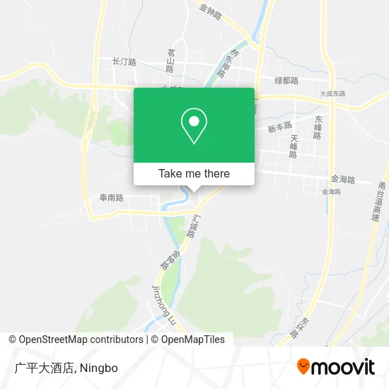 广平大酒店 map