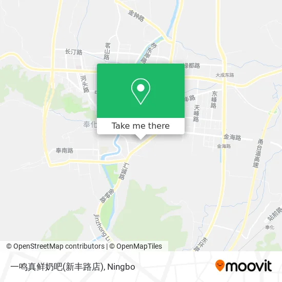 一鸣真鲜奶吧(新丰路店) map
