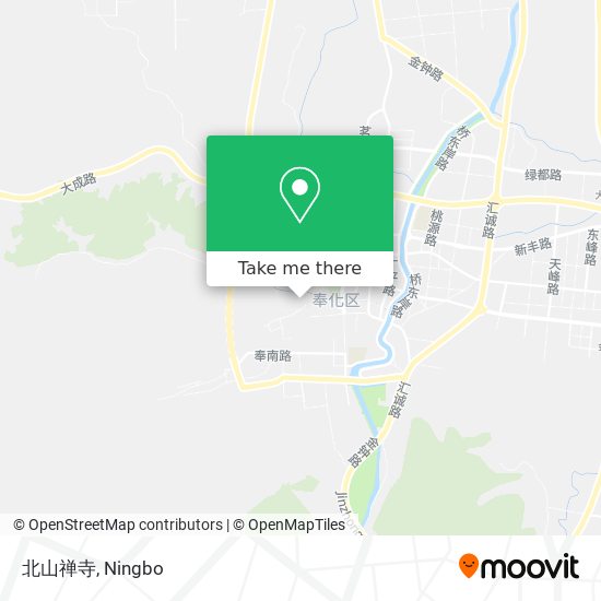 北山禅寺 map