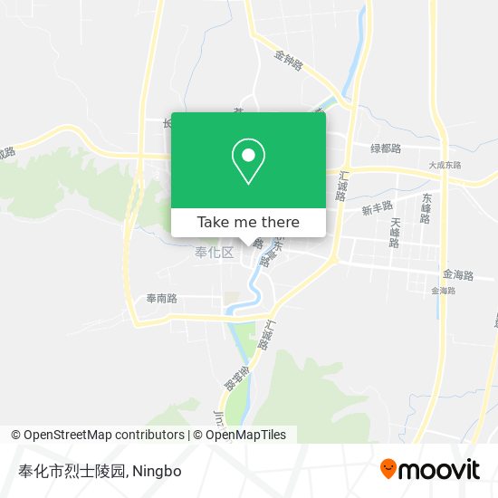 奉化市烈士陵园 map