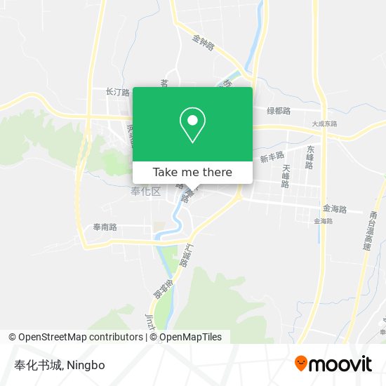 奉化书城 map