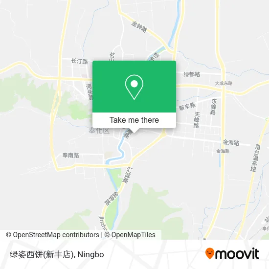 绿姿西饼(新丰店) map