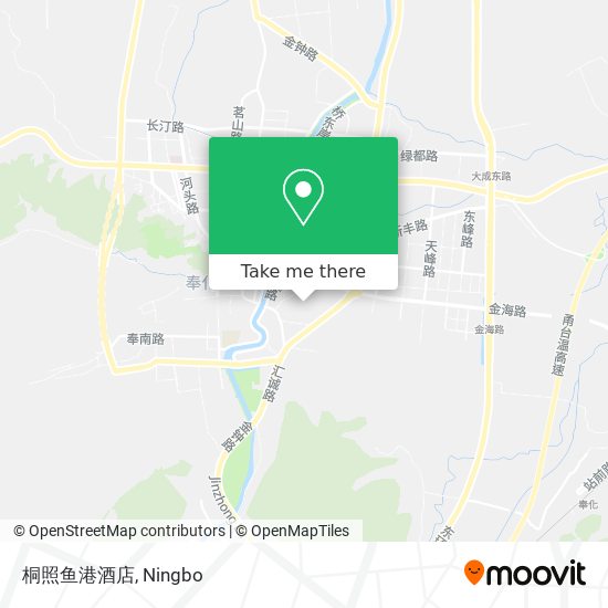 桐照鱼港酒店 map