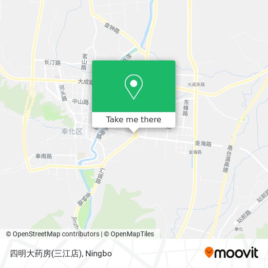 四明大药房(三江店) map
