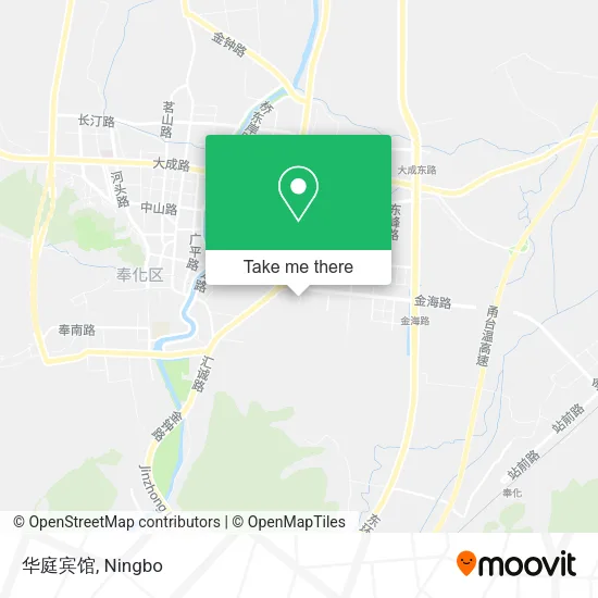 华庭宾馆 map