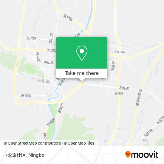 桃源社区 map