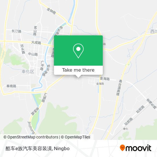 酷车e族汽车美容装潢 map
