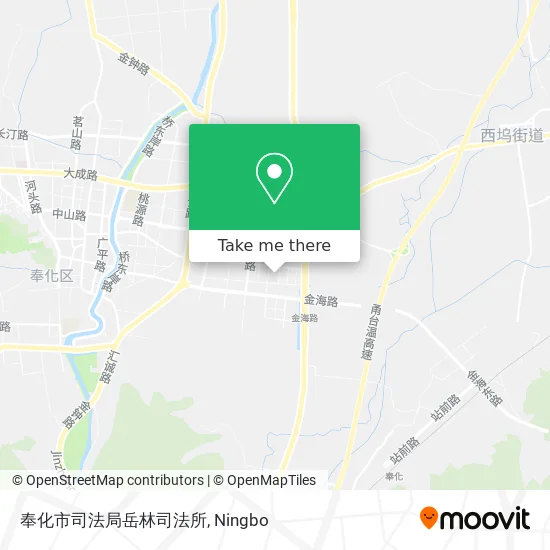 奉化市司法局岳林司法所 map