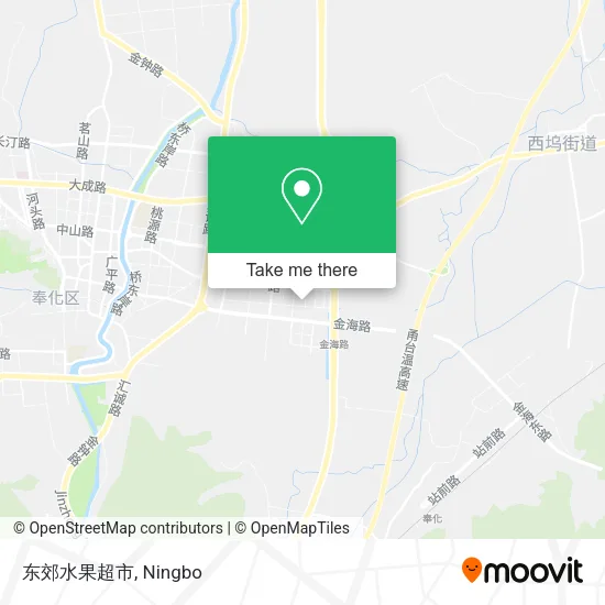 东郊水果超市 map