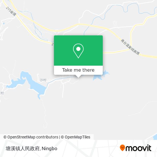 塘溪镇人民政府 map