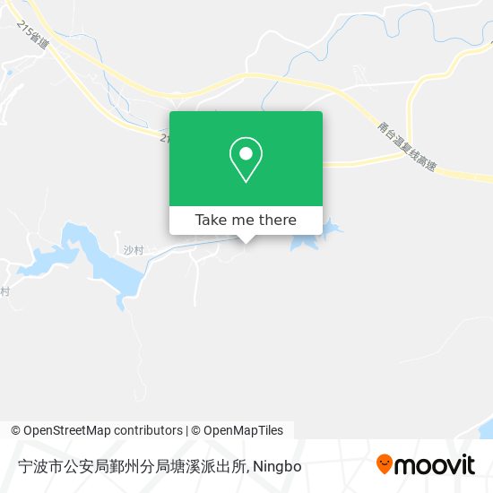 宁波市公安局鄞州分局塘溪派出所 map