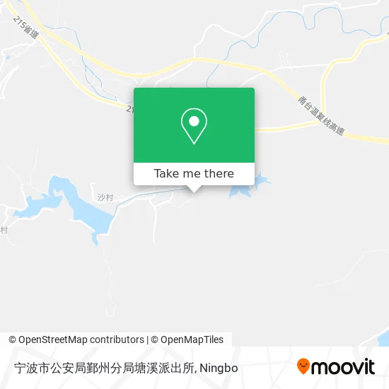 宁波市公安局鄞州分局塘溪派出所 map