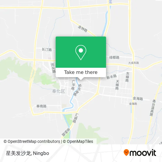 星美发沙龙 map