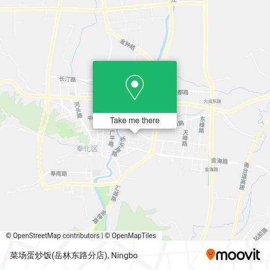 菜场蛋炒饭(岳林东路分店) map