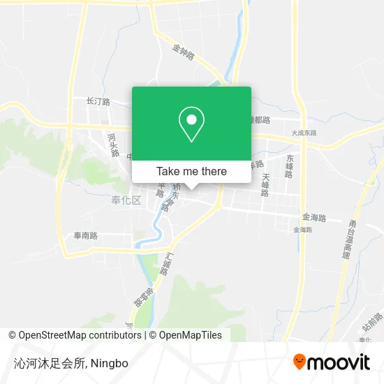 沁河沐足会所 map