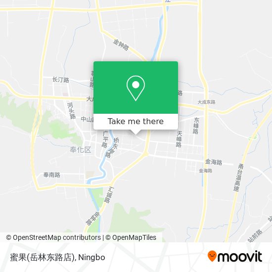 蜜果(岳林东路店) map
