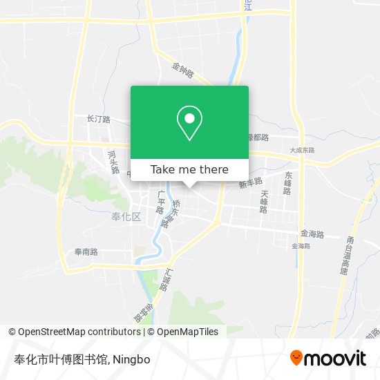 奉化市叶傅图书馆 map