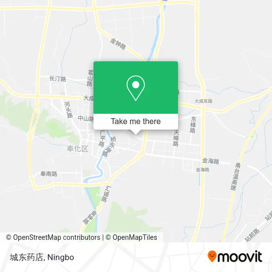 城东药店 map