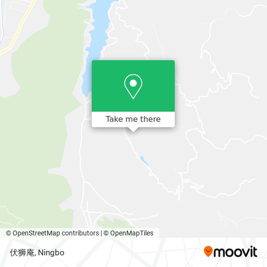 伏狮庵 map