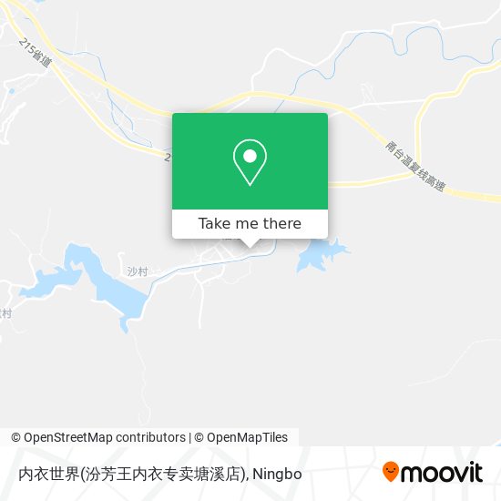 内衣世界(汾芳王内衣专卖塘溪店) map